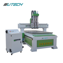 Three Processes Multi Head CNC Wood Router Machinery